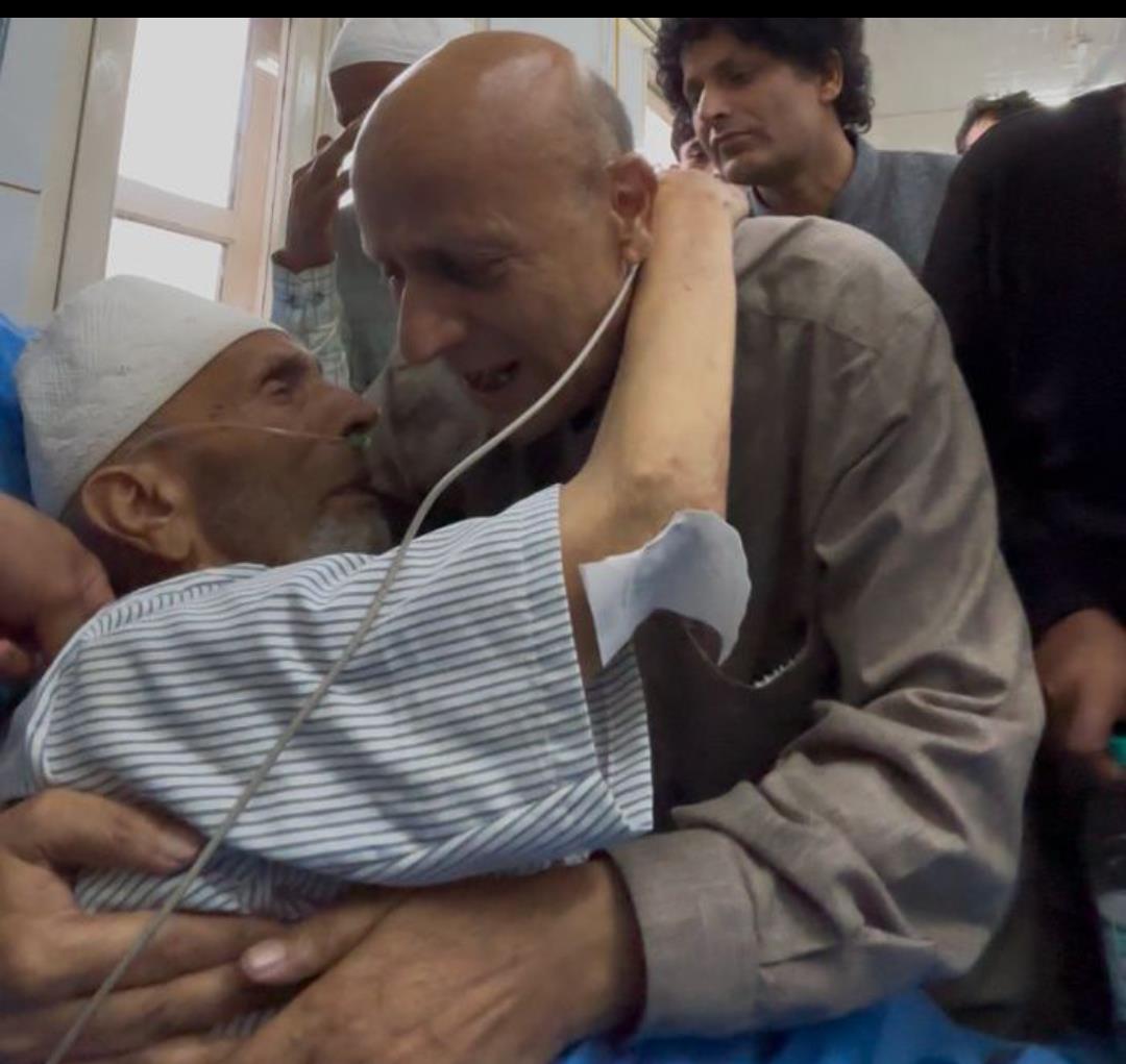 MP Er Rashid Meets Ailing Father After Interim Bail