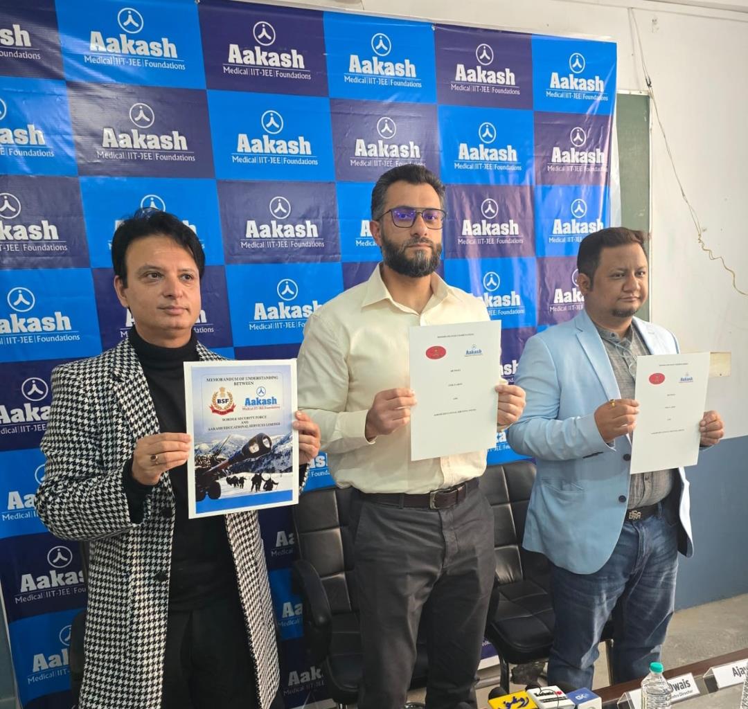Aakash Educational Services Limited signs MoUs with Army