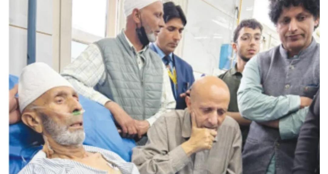 MP Engineer Rashid’s ailing father flown to New Delhi