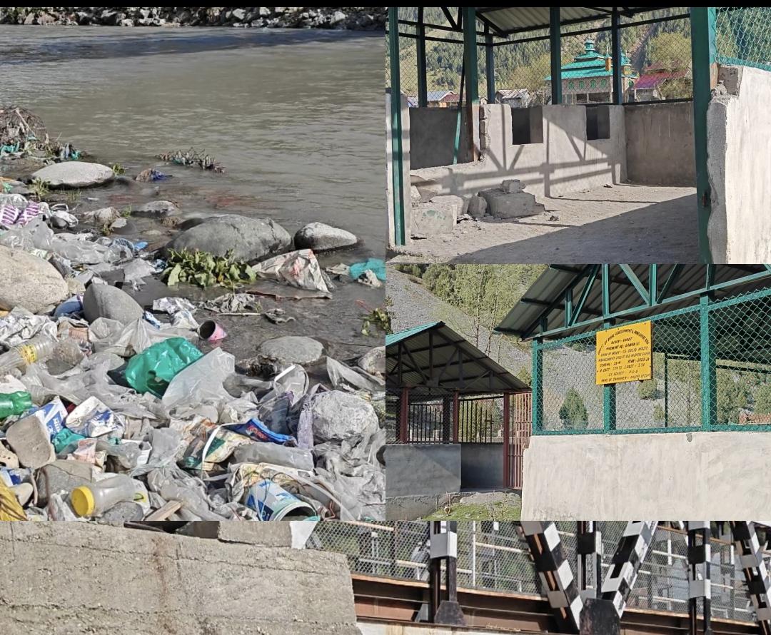 Garbage piles along Kishanganga raise alarm over waste management in Gurez