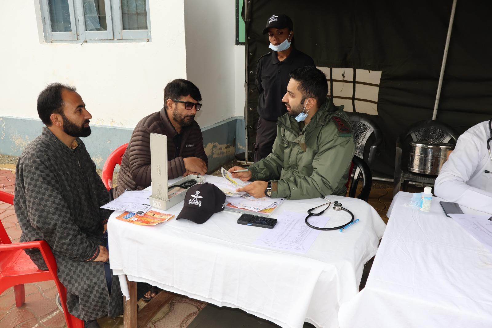 Army medical camp expands healthcare access in remote Bandipora village