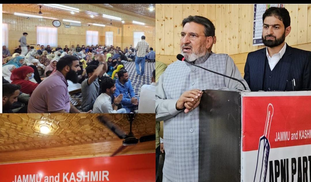 A number of social and political activists from the Central Shalteng constituency join Apni Party
