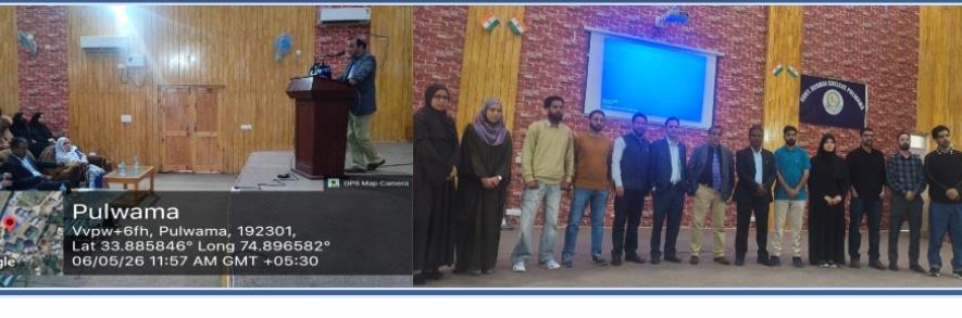 GDC Pulwama hosts lecture on neurodegenerative disease therapies