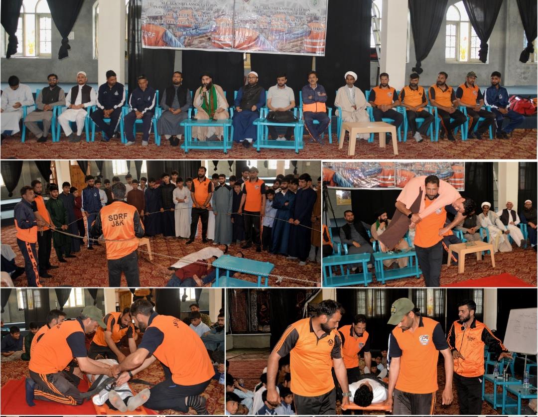 AJKSA & J&K SDRF Organise Volunteer Training and Disaster Management Programme at Sumbal