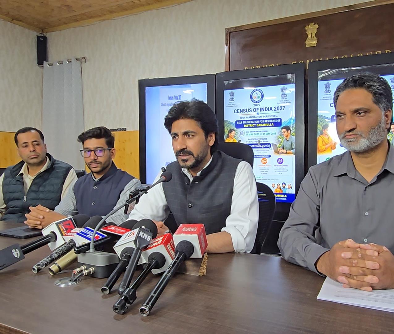 Baramulla Fully Prepared for India’s First Digital Census 2027; Self-Enumeration Begins from May 17