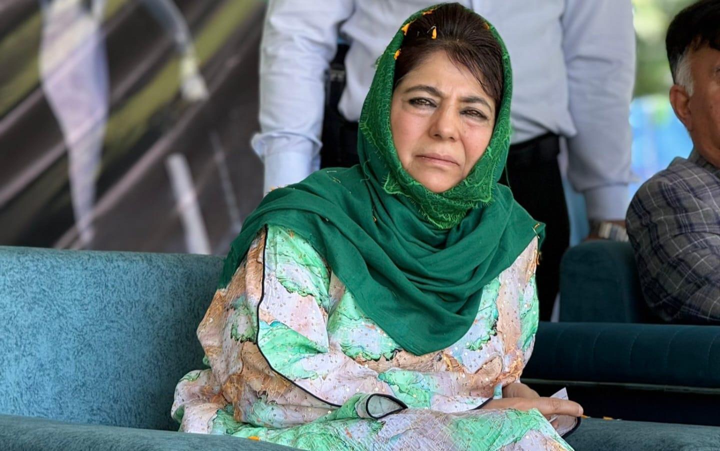 Release prisoners ahead of Eid as first confidence-building measure: Mehbooba Mufti
