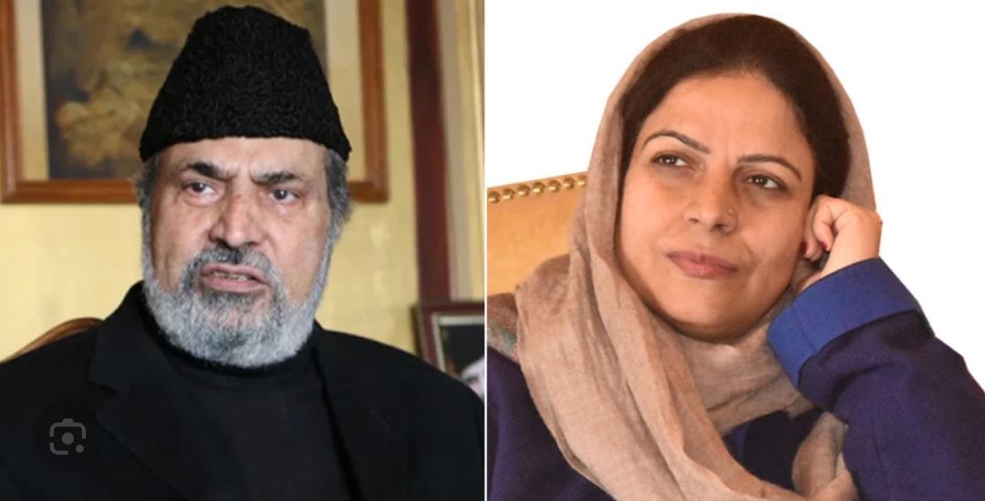Muzaffar Beigh, Safina Beigh Condole Demise of Engineer Rashid’s Father