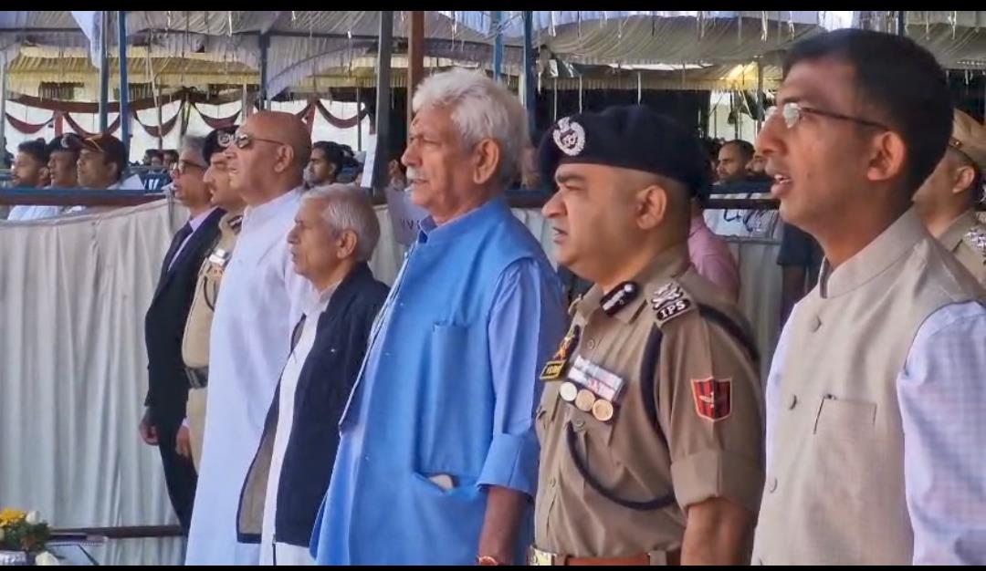 LG Sinha leads anti-drug padyatra in Bandipora; calls youth nation's 'true builders
