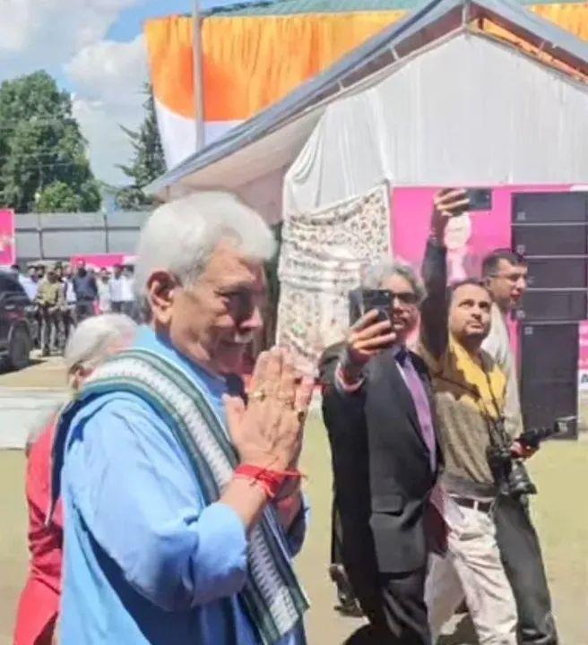 Drug-free J&K a strong intention of people, says LG Sinha; over 950 held in 45 days