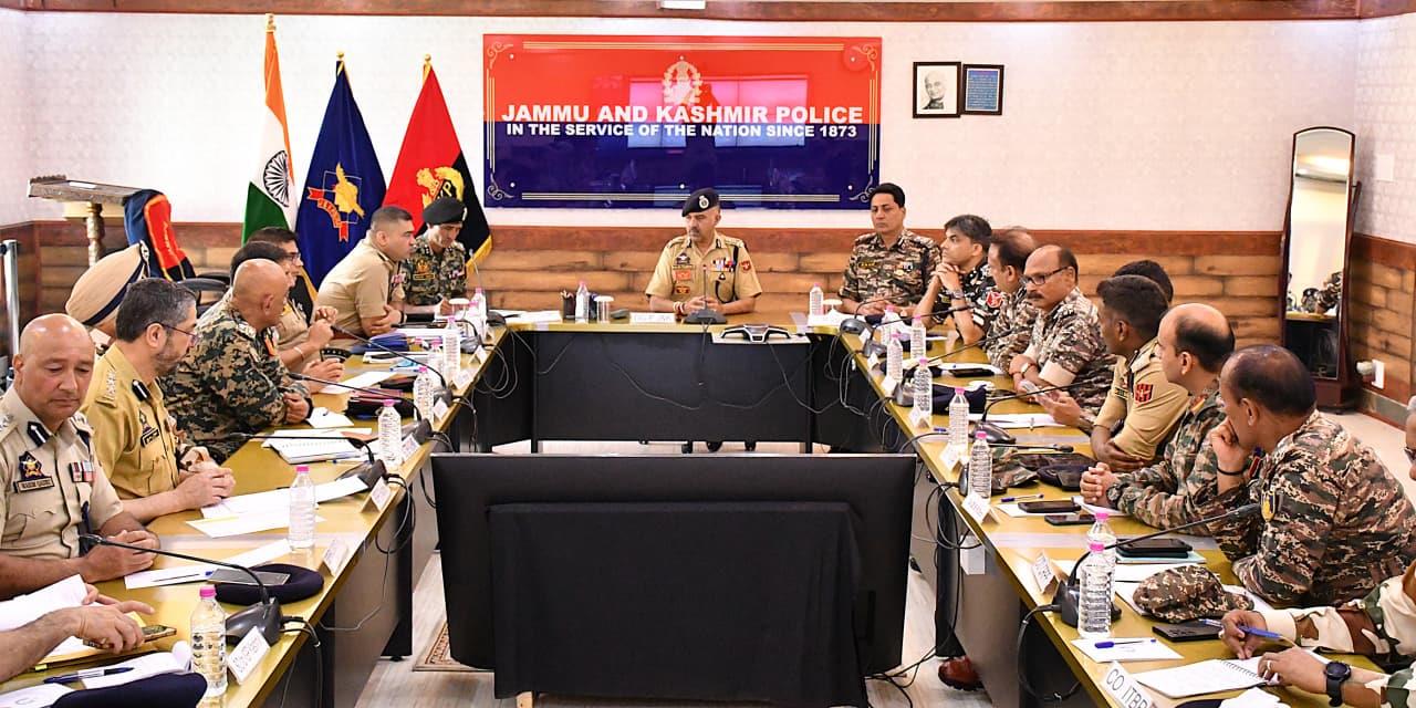 DGP reviews security arrangements for Eid-Ul-Adha & Shri Amarnath Ji Yatra-2026