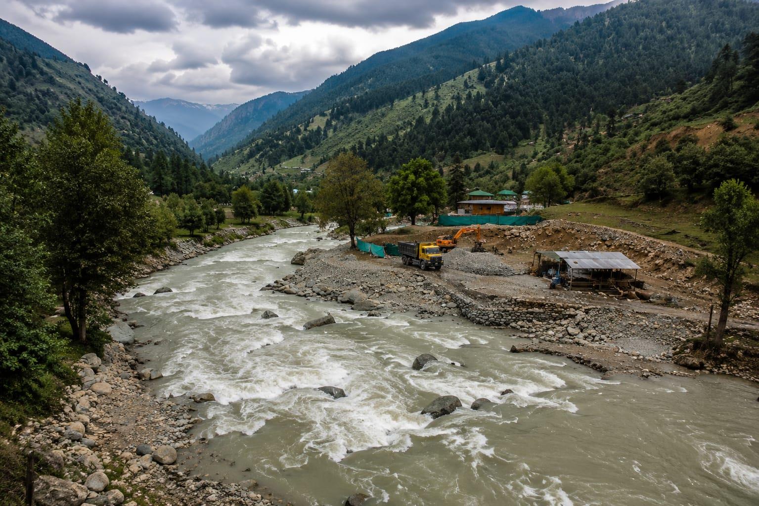 Authwatoo Nallah Turns Into an Illegal Mining Hub; Sleepless Nights for Residents as the Fisheries Department Faces Questions