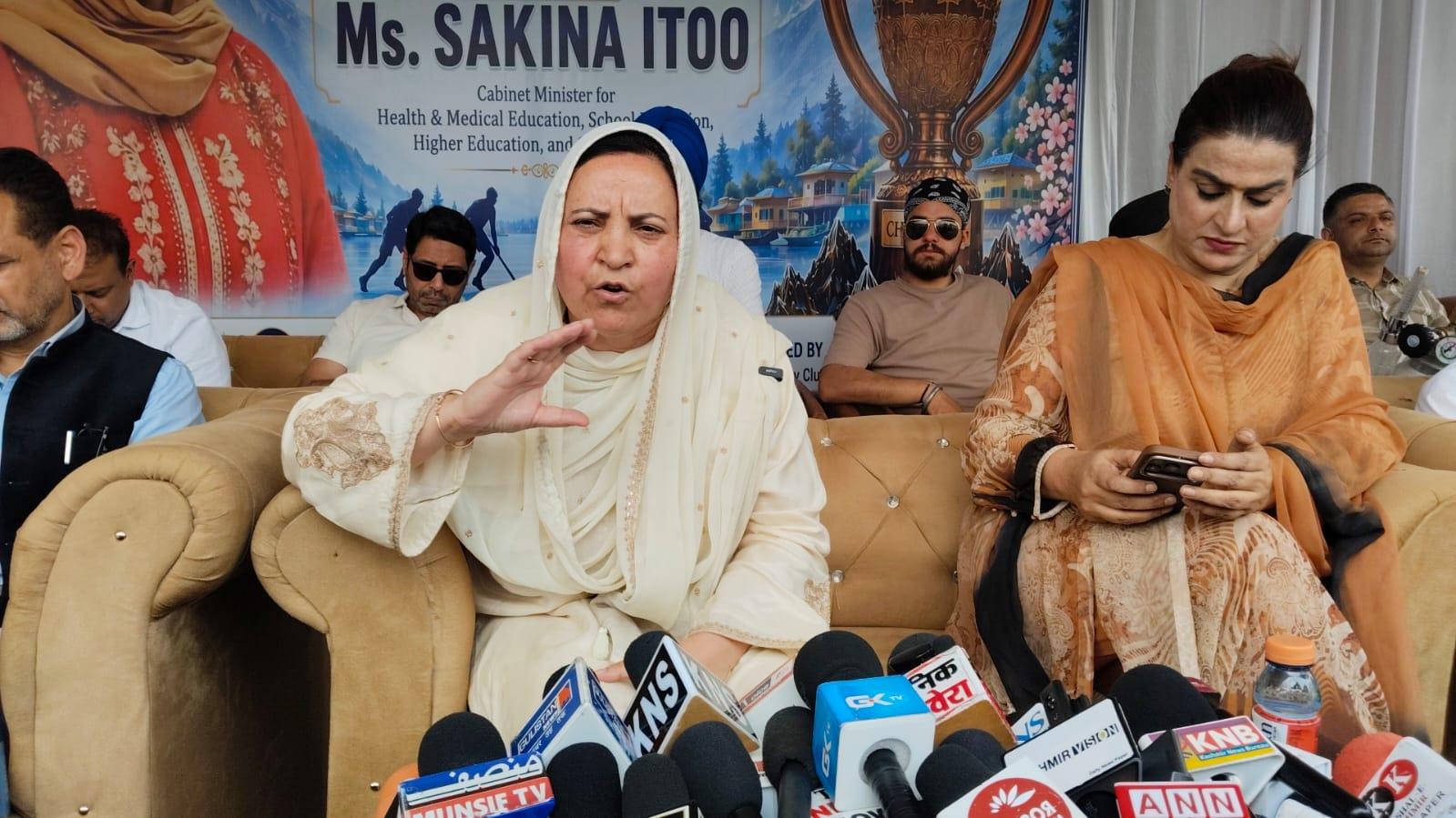 Hungry for power : NC minister Sakina Itoo blames Mehbooba Mufti for loss of Article 370