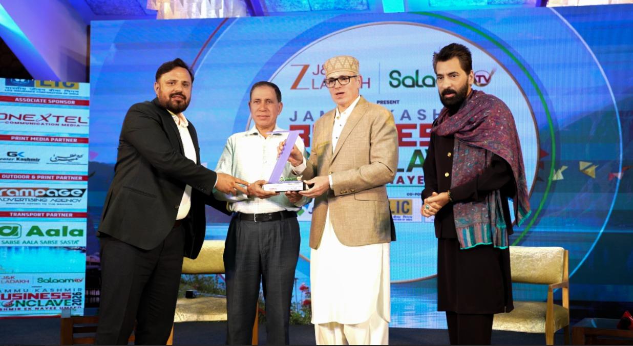 Khyber Cement Honoured as J&K’s Best Cement Brand