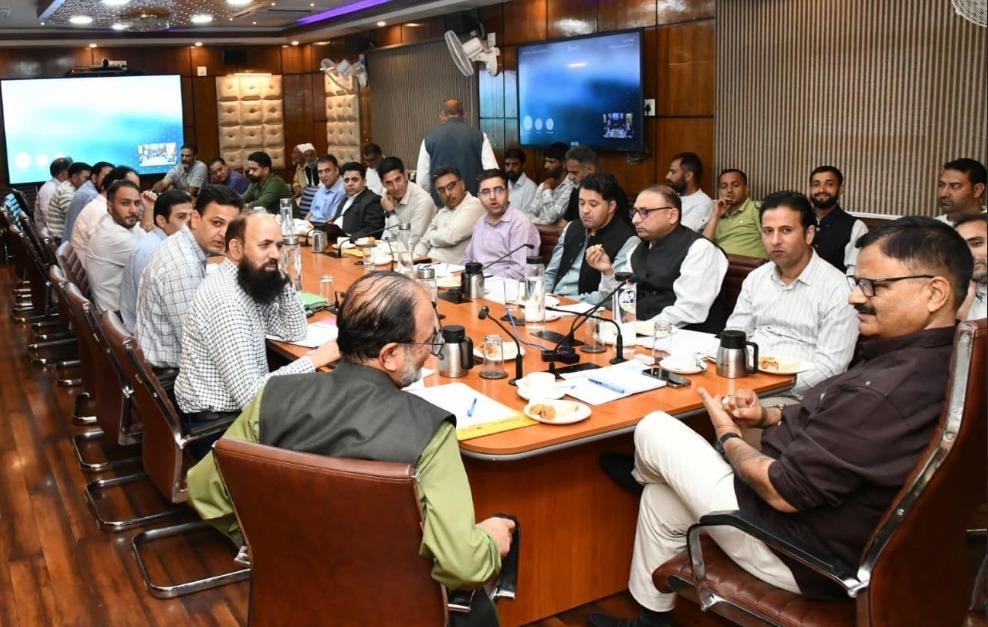 Javed Rana reviews development works in Baramulla Constituency