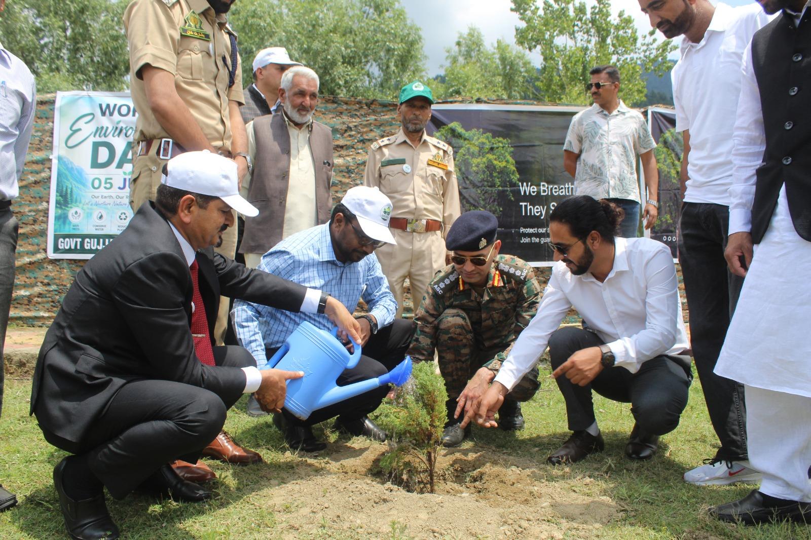 Army celebrates World Environment Day in Kupwara, Uri