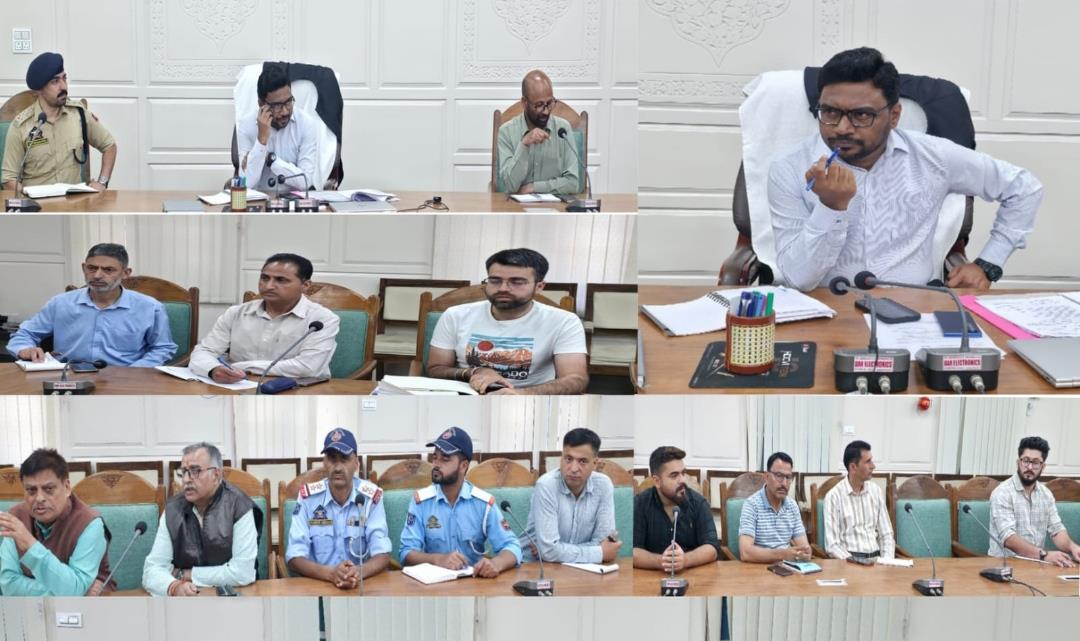 DC Kupwara reviews arrangements for Kheer Bhawani Mela