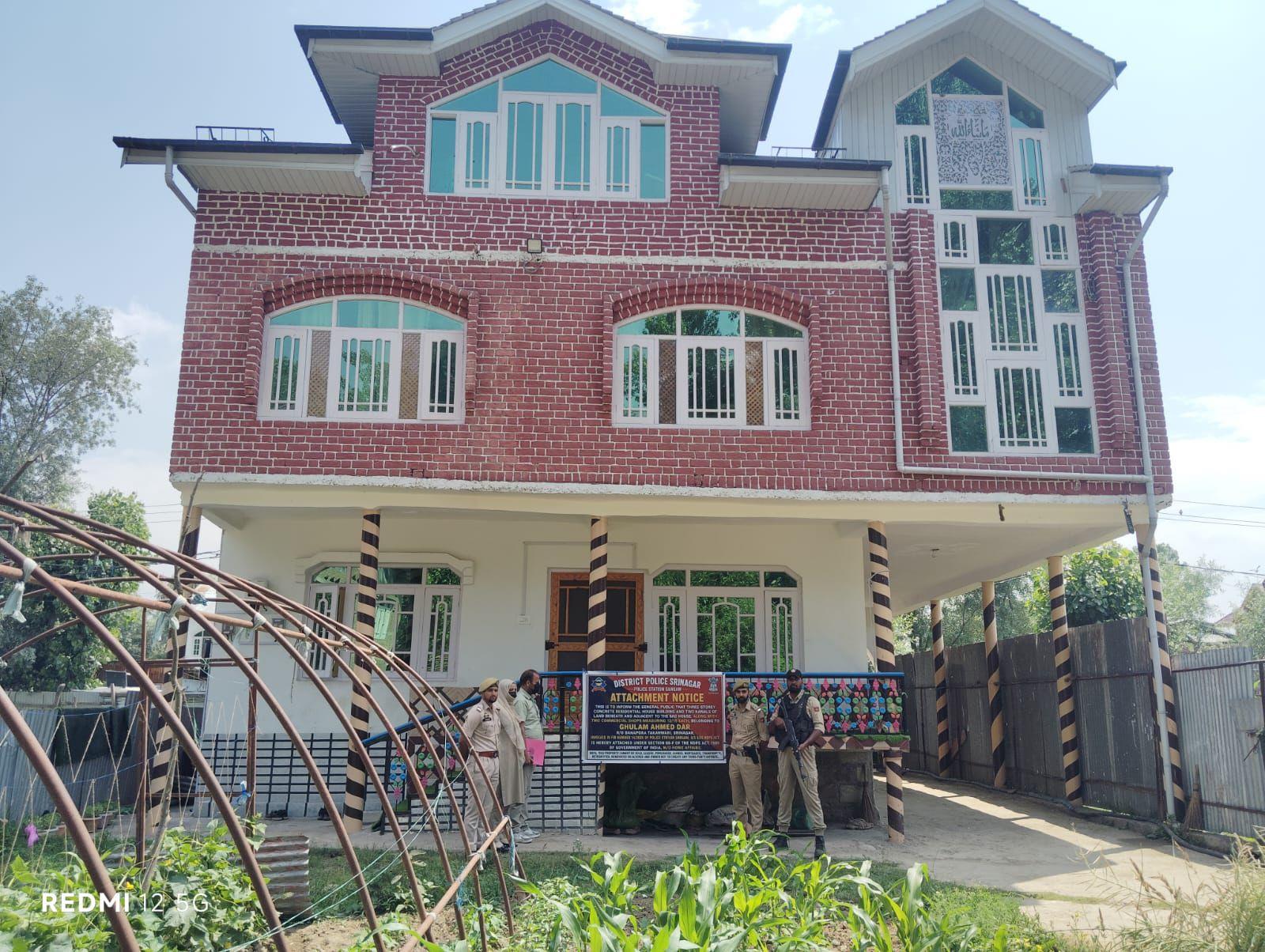 Srinagar Police attaches properties worth Rs 4 crore in drug cases