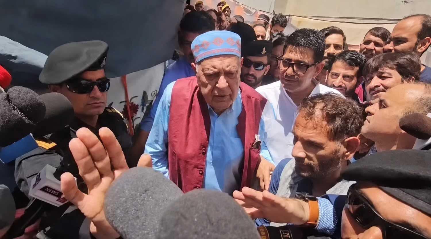 Statehood restoration PM Modi's promise to world, we are waiting: Farooq Abdullah