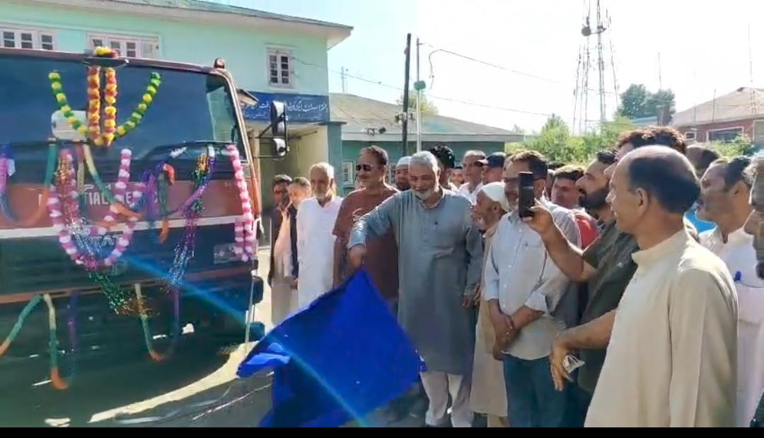 Sopore’s 30-year dry spell: MLA Kar announces 30,000-litre tanker boost, 100 km pipeline upgrade