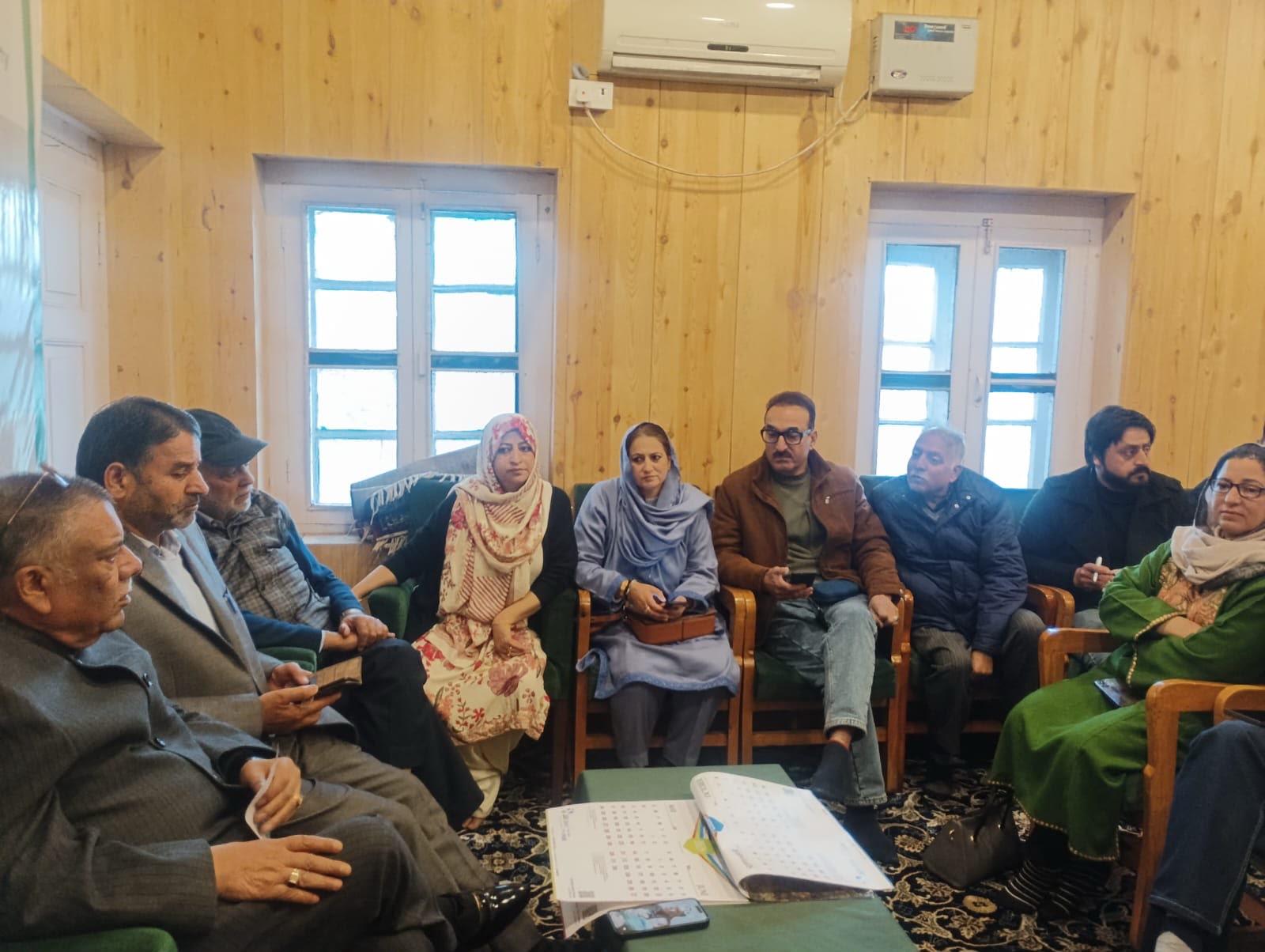 PDP Remembers Mirza Afzal Baig on 44th Death Anniversary