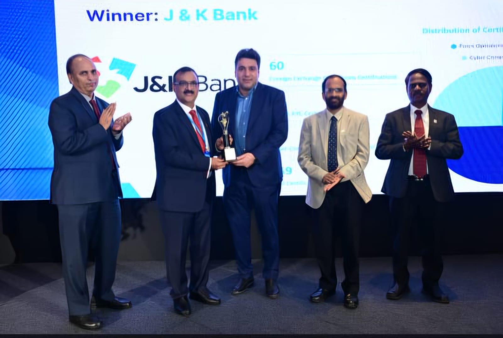 J&K Bank receives IIBF award for employee development