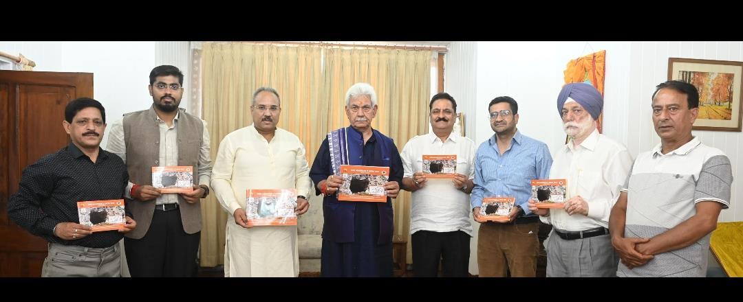 LG Sinha releases Shri Amarnathji Yatra Guide Book 2026