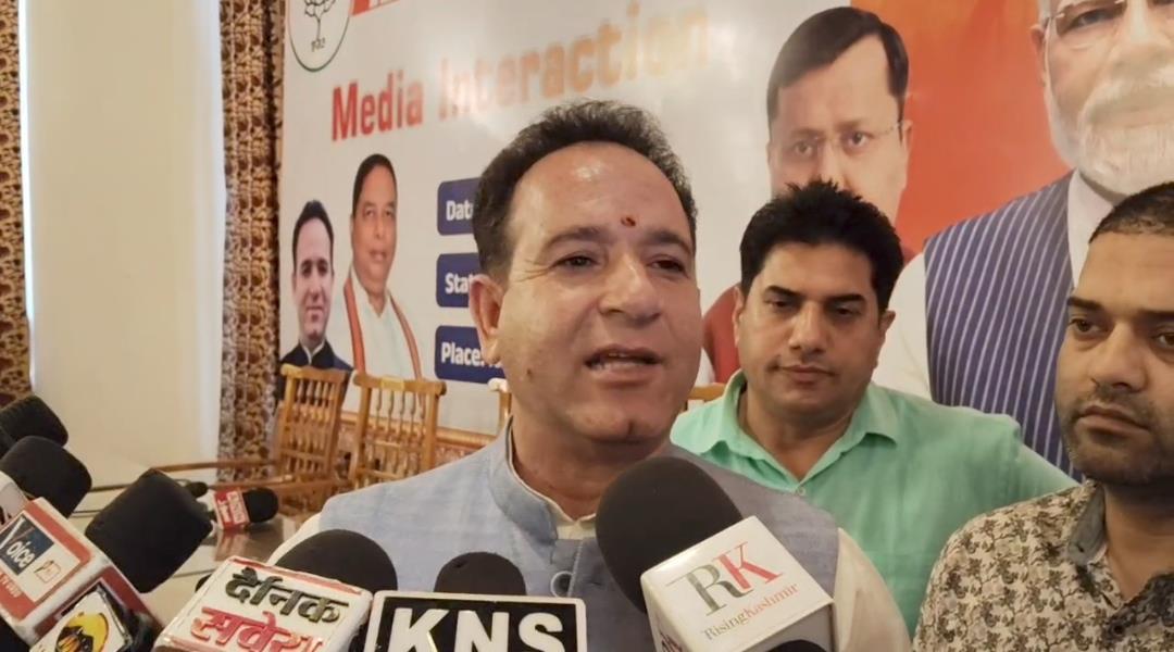 Blood on roads ended after J&K became UT ; LoP Sunil Sharma