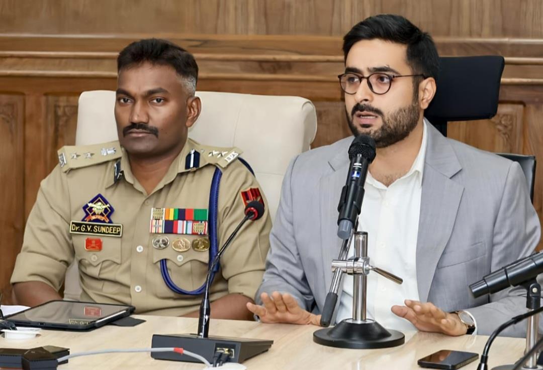 DC Srinagar, SSP finalize preparations for NEET-2026 examination