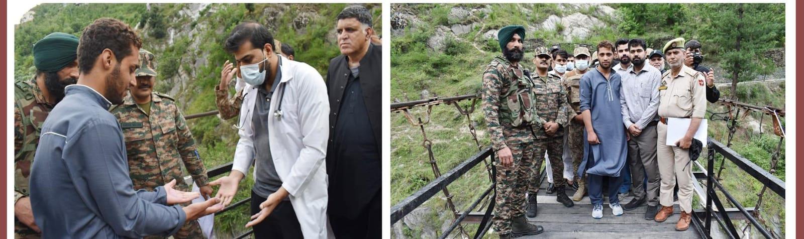 Pakistani national repatriated after crossing LoC in Kupwara