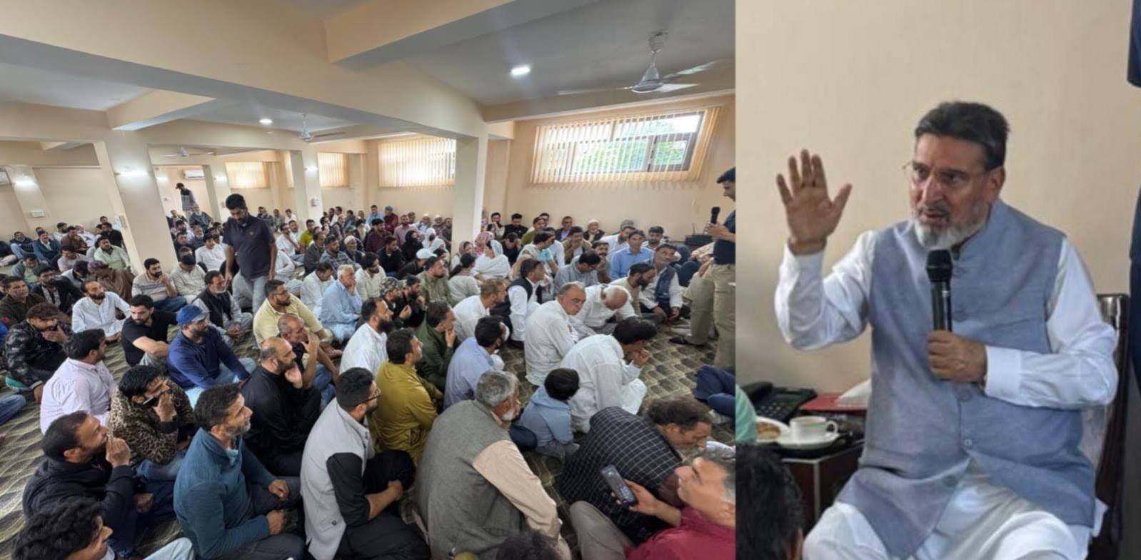Apni Party voices deep concern over official apathy towards Chanapora constituency