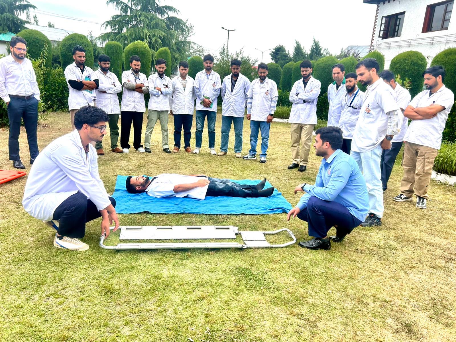 Two-Day Training Conducted for EMTs Ahead of Shri Amarnath Ji Yatra