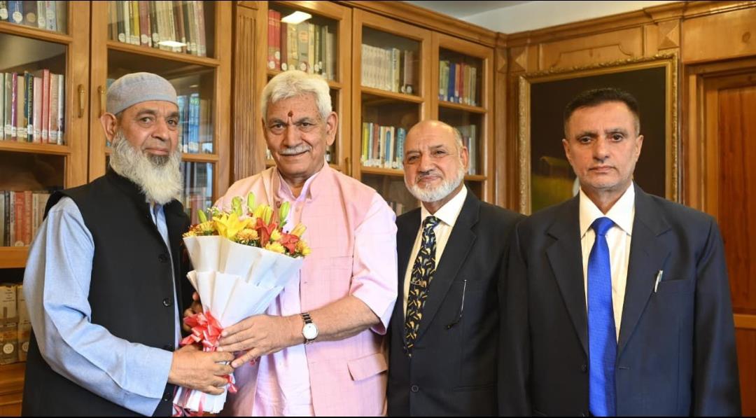 NLCO delegation calls on LG, seeks push for Gilsar–Khushalsar restoration, anti-drug campaign