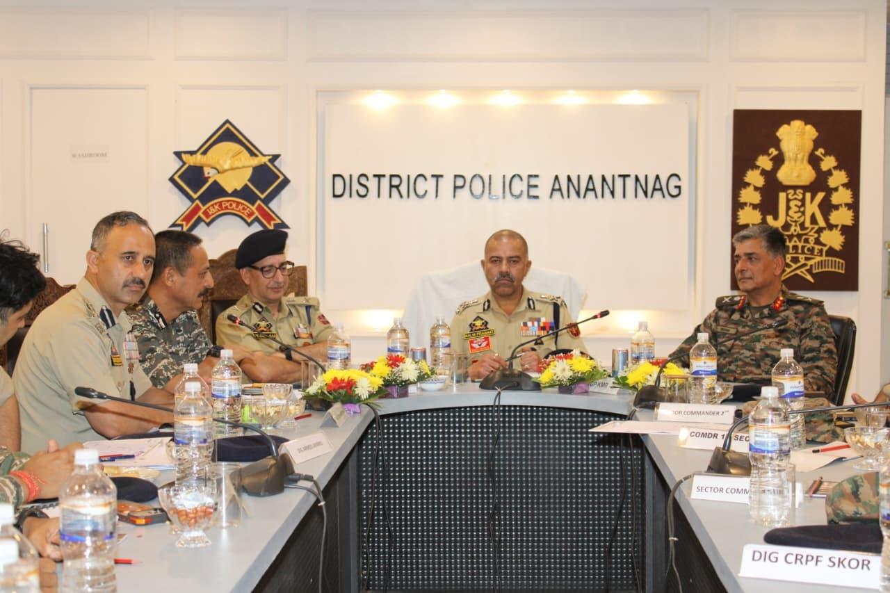 DGP Nalin Prabhat Reviews Security Arrangements for Amarnath Yatra 2026