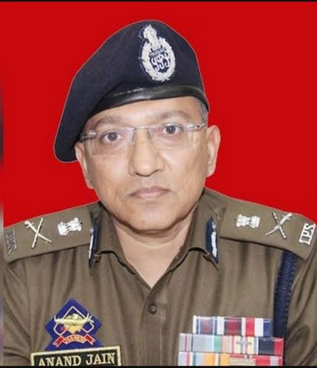 IPS Officer Anand Jain Transferred, Appointed DGP of Ladakh
