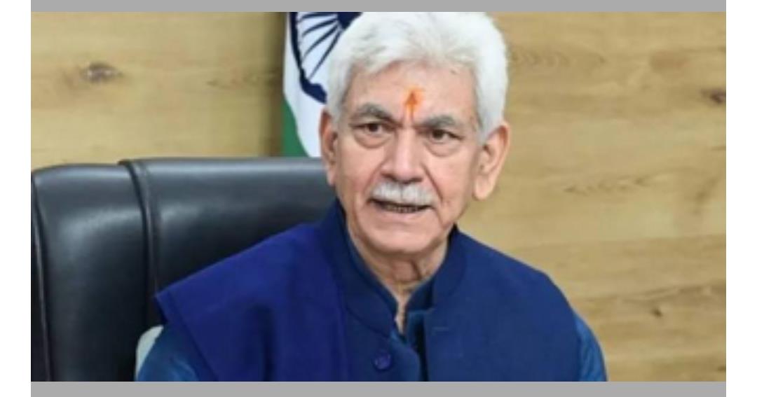 LG Sinha bats for innovation-driven Panchayats, says over 1,100 services now online in J-K