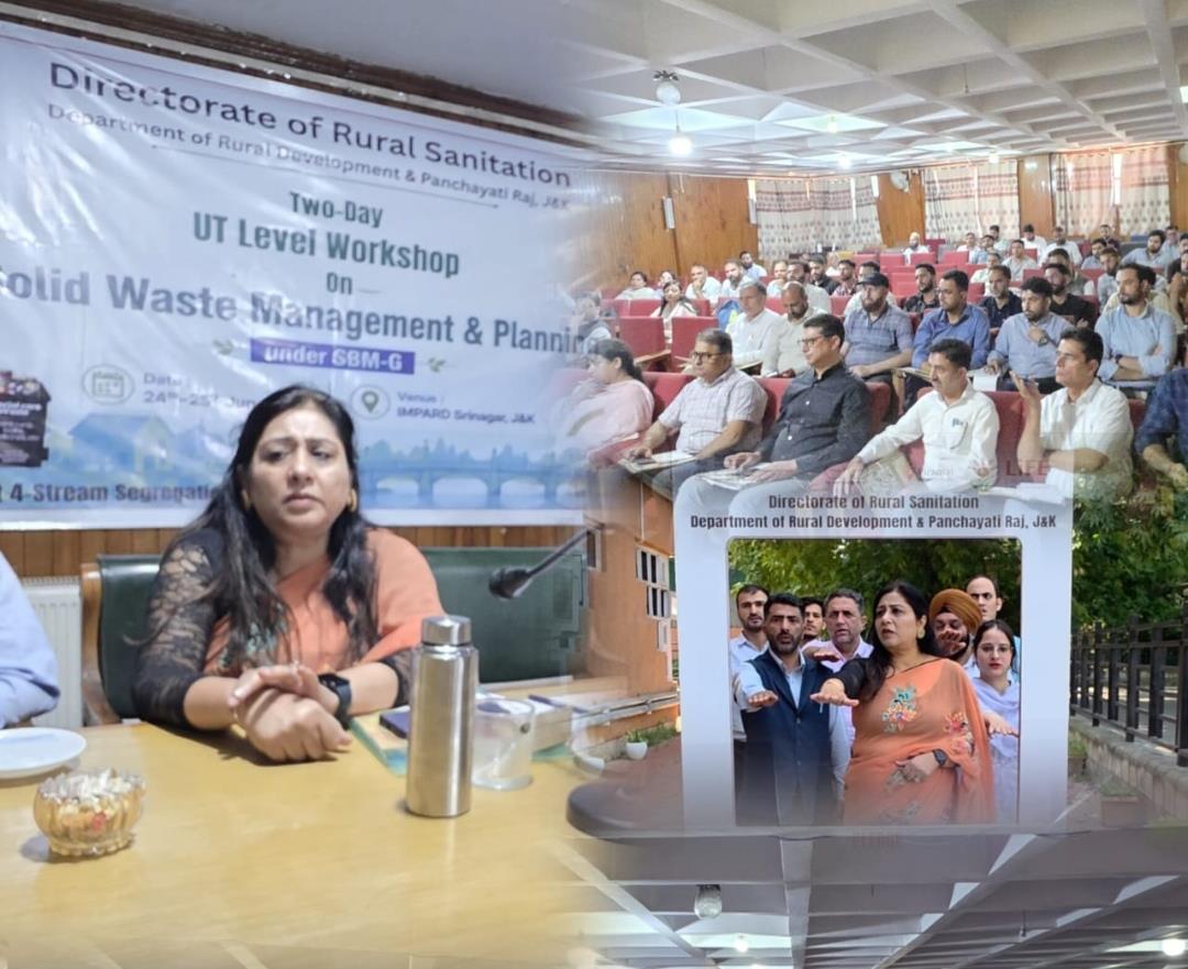Two-Day UT-Level Workshop on Solid Waste Management & Planning Begins at IMPARD Srinagar