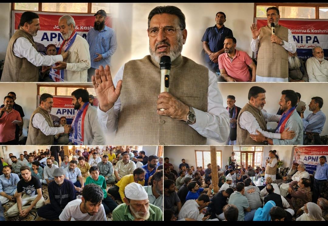 Prominent NC leaders, senior workers, activists from Natipora resign en masse, join Apni Party