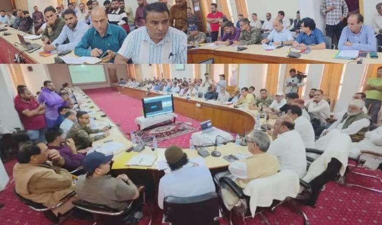 Deputy Chief Minister visits flood hit Bella, reviews restoration works in Rajouri