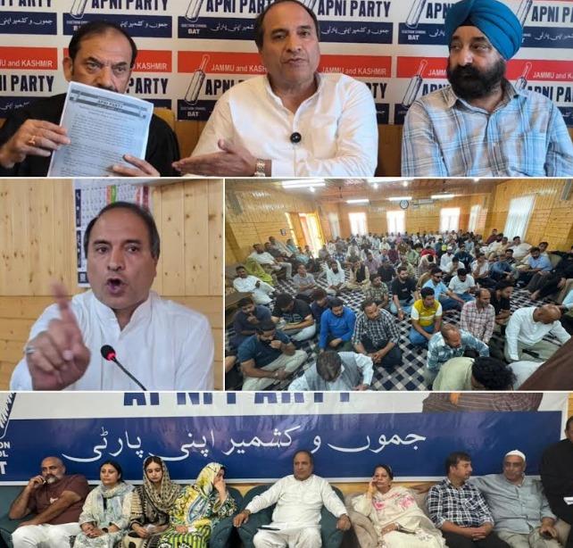 Apni Party seeks Centre's dialogue with J&K people on Article 370 anniversary