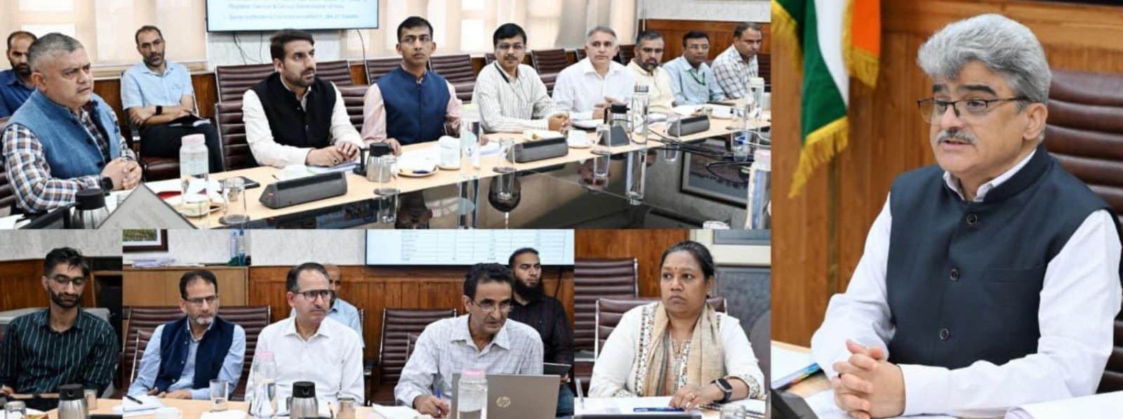 CS sets in motion Population Enumeration Phase of Census-2027 in snow-bound areas of J&K