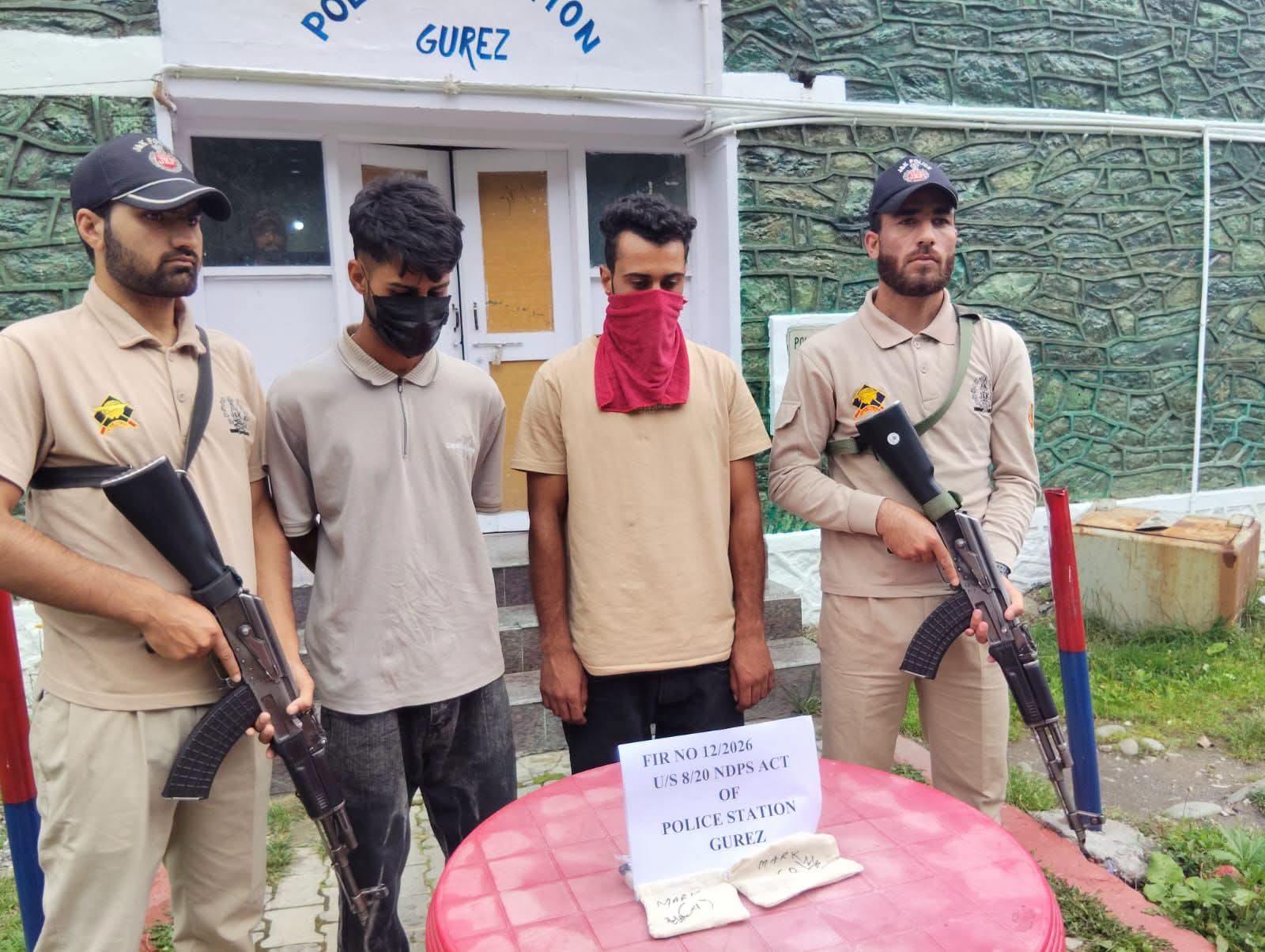 Two Held With Charas-Like Substance During Patrol in Gurez