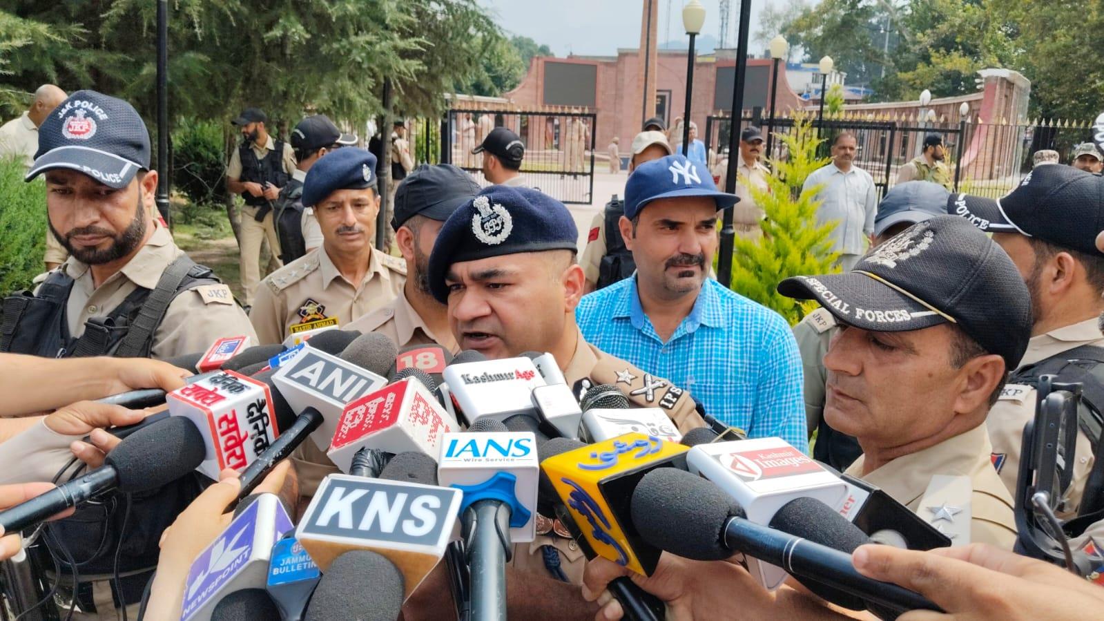 Multi-layered security arrangements in place across Kashmir for I-Day: IGP Birdi