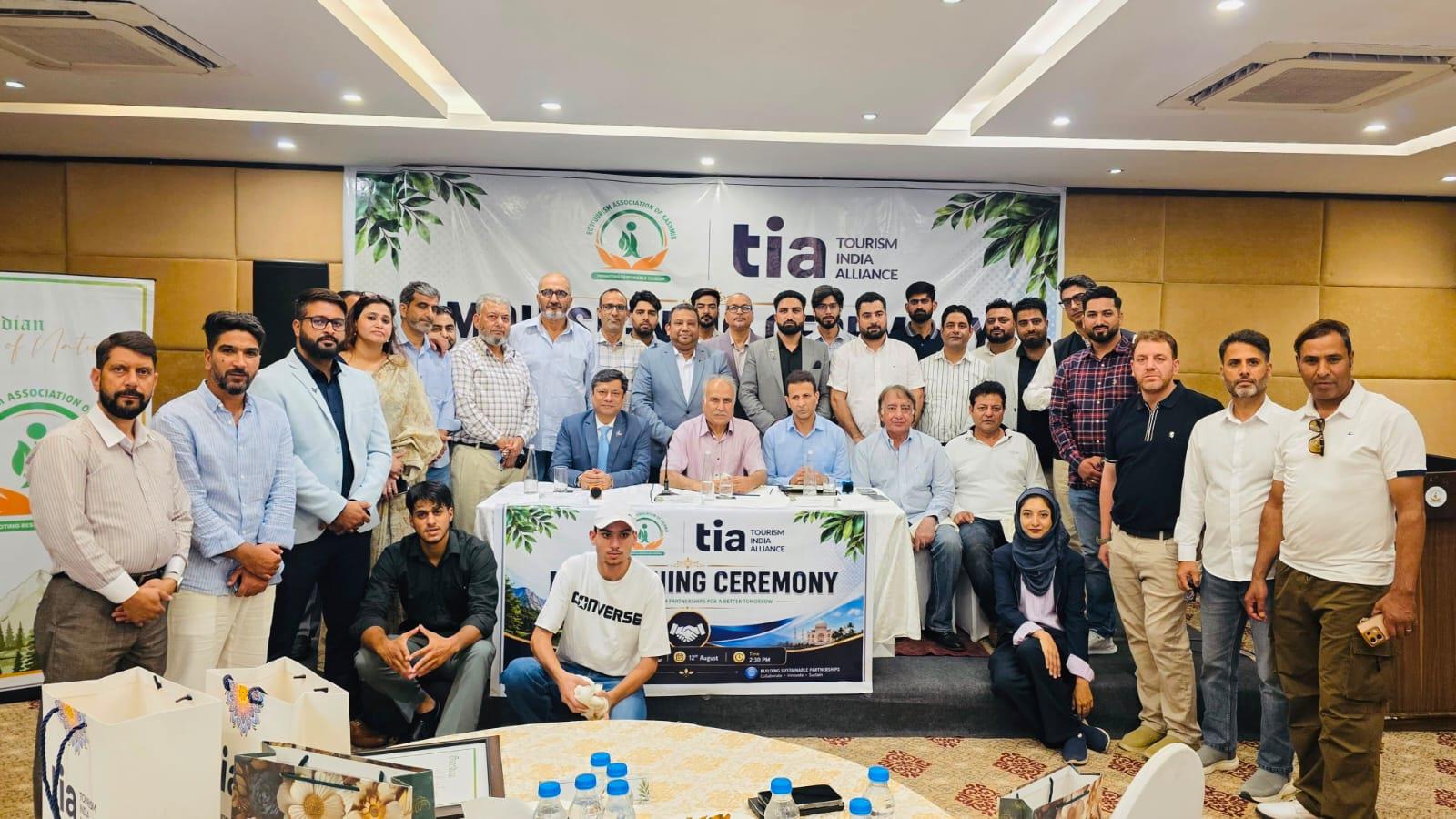 Historic MOU Signed Between Ecotourism Association of Kashmir and Tourism India Alliance to Promote Sustainable Tourism
