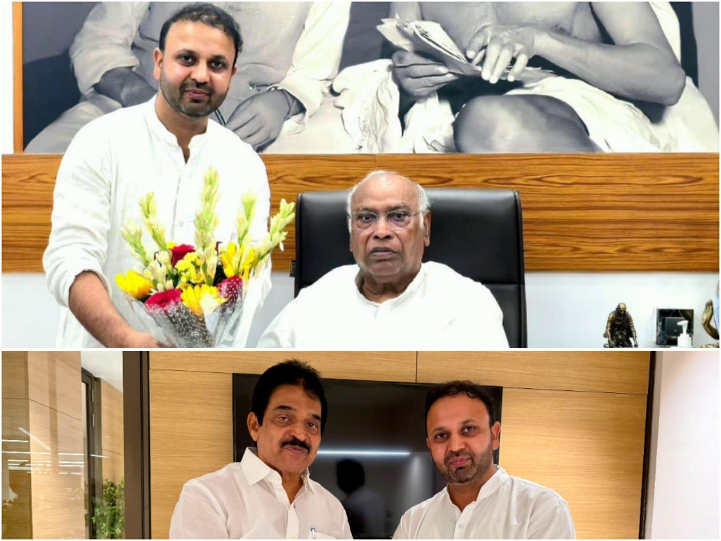 Shahnawaz Choudhary calls on Kharge, Venugopal; discusses J&K affairs, cloudburst tragedy