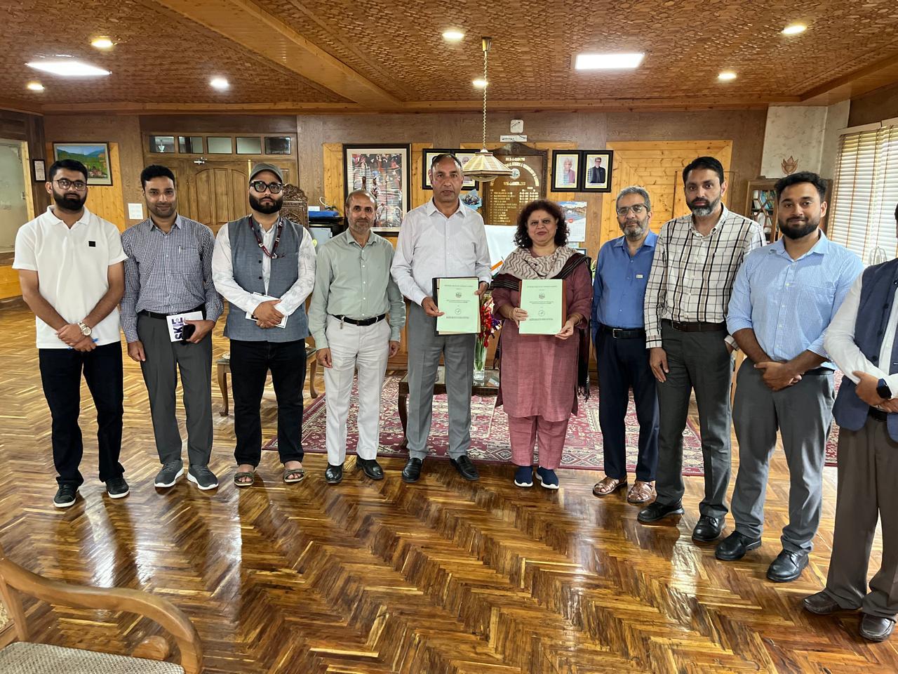 SKUAST-K, NIFT Srinagar sign MoU to strengthen Collaborative Research, Innovation and Academic Exchange