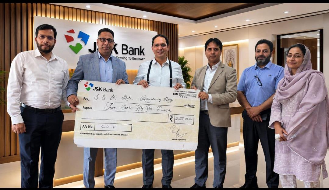 J&K Bank swiftly settles Rs 2.55 Cr insurance claim for deceased customer's family