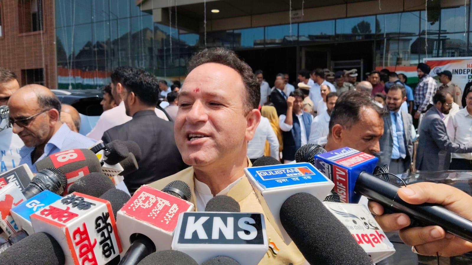 Sunil Sharma criticises Omar Abdullah’s Independence Day speech, says occasion should be above politics