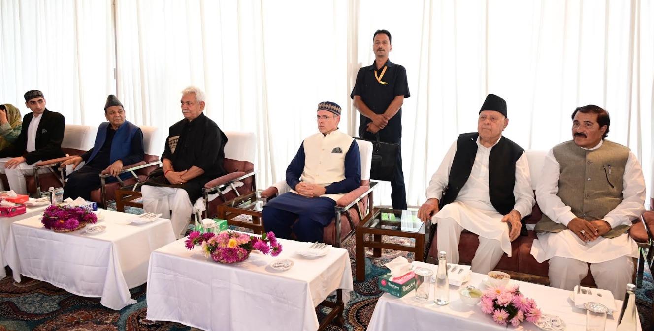 CM Omar Abdullah hosts ‘At Home’ on Independence Day at SKICC
