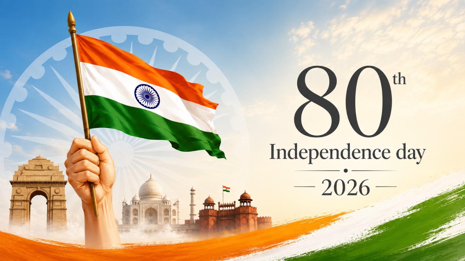 80th Independence Day celebrated with patriotic fervour across Kashmir division