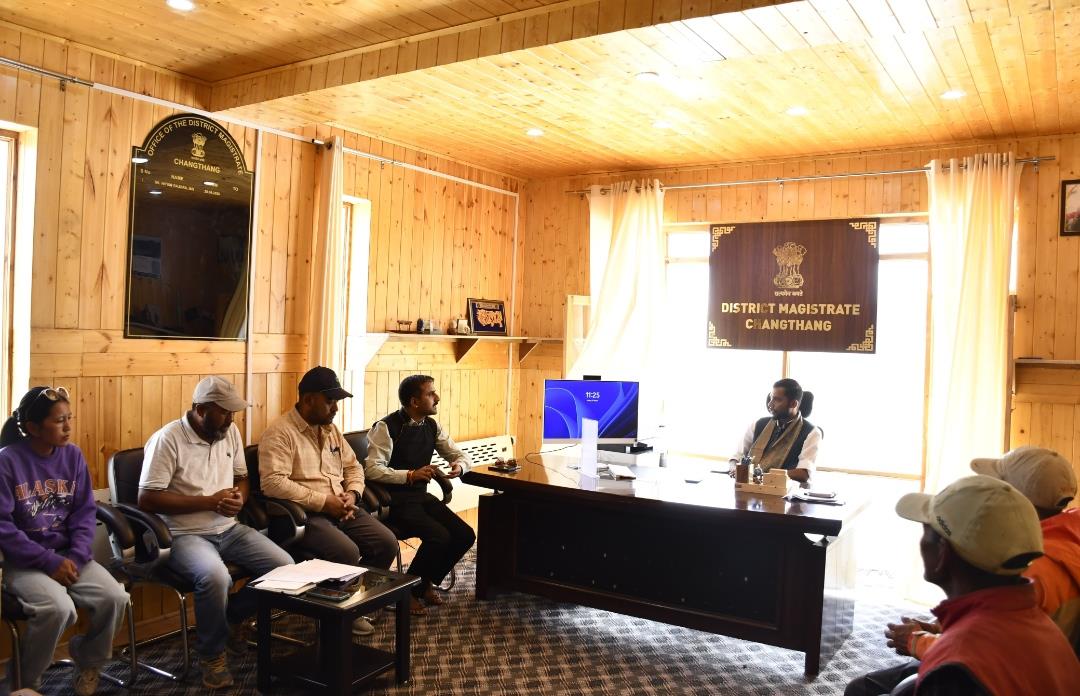 Changthang launches skill upgradation programme, GI registration drive for Pashmina herders